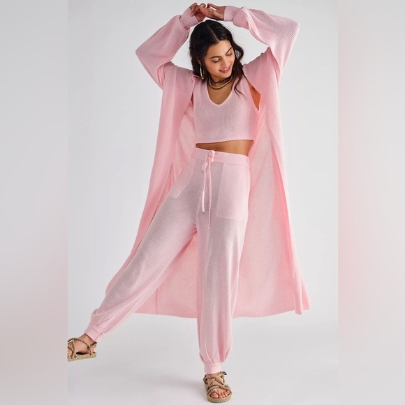 Free People Other - Free People Beach Living in this Sweater Set